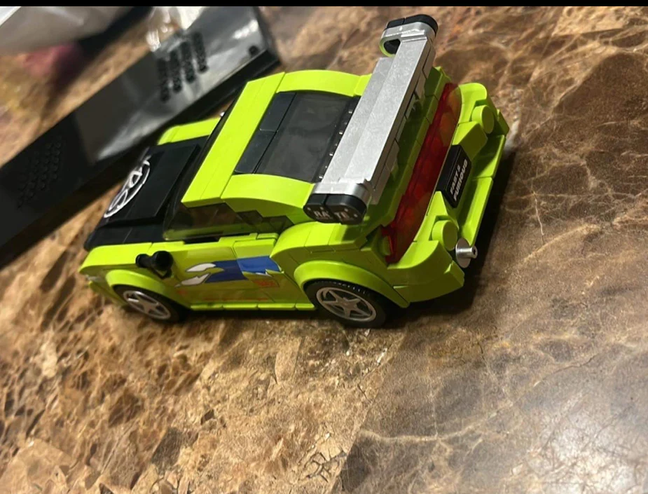 Fast & Furious Green Eclipse Building Set – 338 PCS Sports Car Model - Image 4