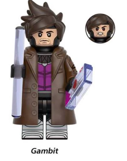 Card-Throwing Mutant Custom Minifig
