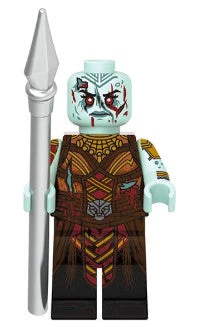Zombie Okoye Custom Minifig