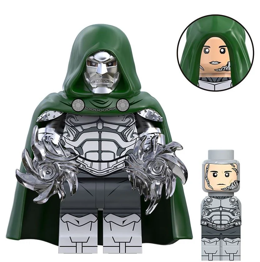 Masked Monarch Custom Minifig