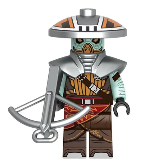 Alien Bounty Hunter Custom Minifig