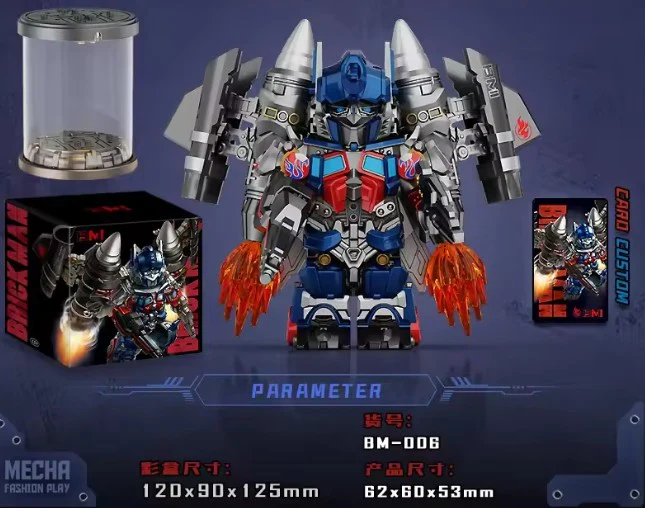 Brick Man BM-006 Optimus Prime & Jetfire Upgrade Kits Set