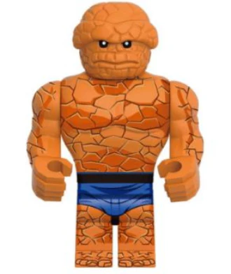 Rock Titan Hero Custom Minifig