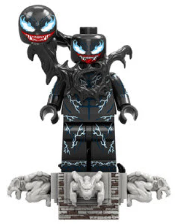 Symbiote Beast Custom Minifig