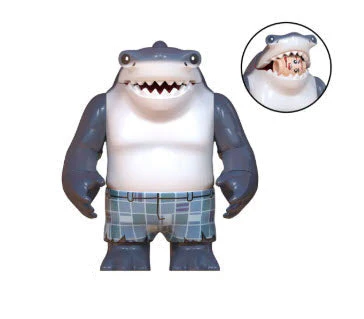 King Shark from Suicide Squad Custom Minifig